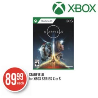 Shoppers Drug Mart Starfield for xbox series x or s offer