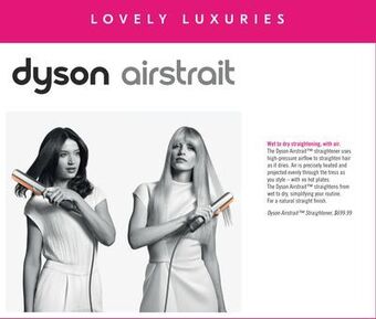 Shoppers Drug Mart Dyson airstrait straightener offer