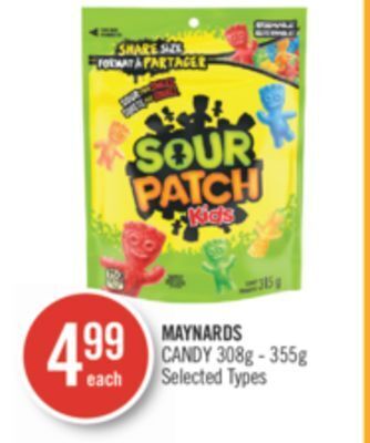 Shoppers Drug Mart Maynards candy offer