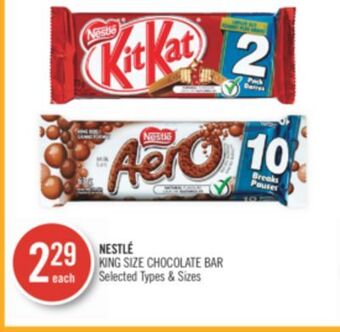Shoppers Drug Mart Nestle king size chocolate bar offer