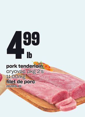 Independent City Market Pork tenderloin offer