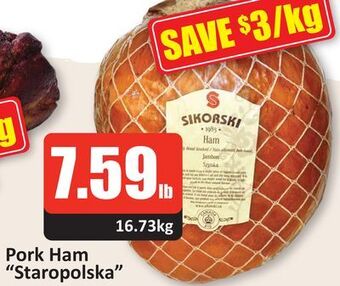 Starsky Pork ham staropolska offer