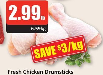 Starsky Fresh chicken drumsticks offer