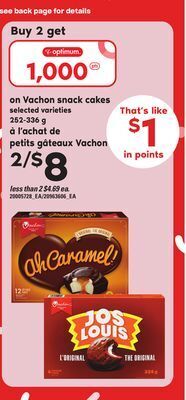 Independent City Market Vachon snack cakes, 252-336 g offer