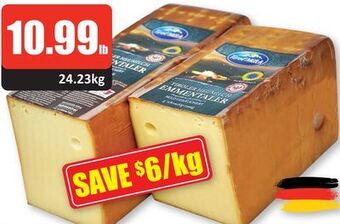 Starsky Tirol milch smoked emmentaler cheese offer