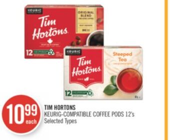 Shoppers Drug Mart Tim hortons keurig-compatible coffee pods offer