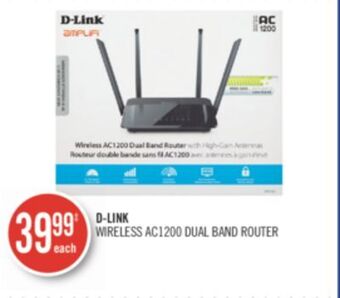 Shoppers Drug Mart D-link wireless ac1200 dual band router offer