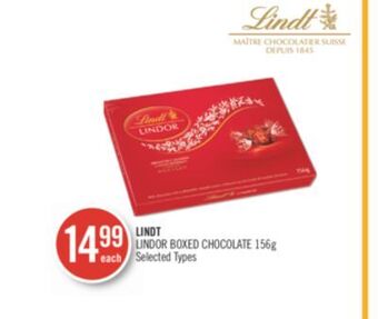 Shoppers Drug Mart Lindt lindor boxed chocolate offer