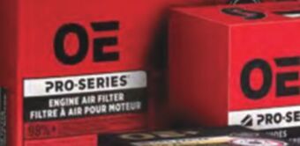 PartSource Pro-series oe oil, air & cabin air filters offer