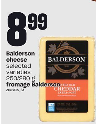 Independent City Market Balderson cheese, 250/280 g offer