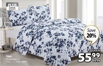 Tina bedspread set