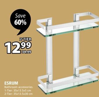 JYSK Esrum bathroom accessories offer