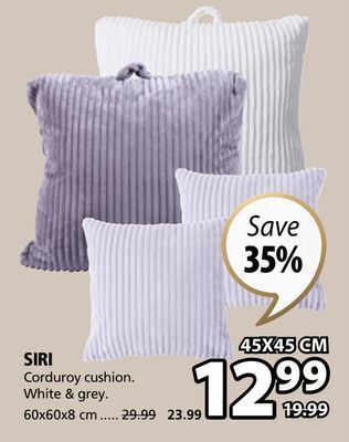 JYSK Siri corduroy cushion offer