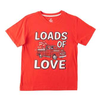 Giant Tiger Boy's graphic screen printed t-shirt, red offer