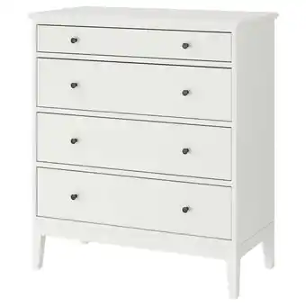 IKEA Idanäs 4-drawer chest, white, 41x46 1/2 offer