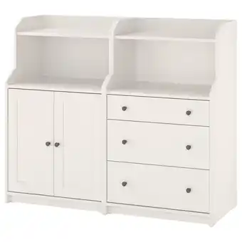 IKEA Hauga storage combination, white, 54 3/4x18 1/8x45 5/8 offer