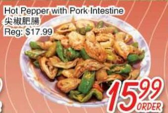 Foody Mart Hot pepper with pork intestine offer