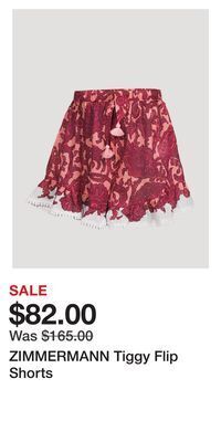Holt Renfrew Zimmermann tiggy flip shorts offer