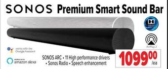 2001 Audio Video Sonos premium smart sound bar offer