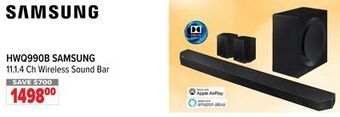 2001 Audio Video Samsung 11.1.4 ch wireless sound bar offer