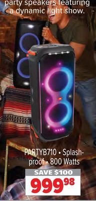 2001 Audio Video Jbl portable party boxes offer