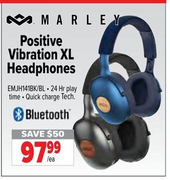 2001 Audio Video Marley positive vibration xl headphones offer