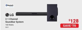 Visions Electronics Lg 2.1-channel soundbar system offer