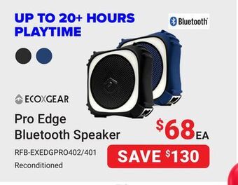 Visions Electronics Ecoxgear pro edge bluetooth speaker offer