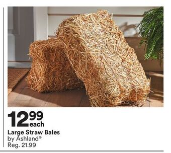 Michaels Large straw bales by ashland offer