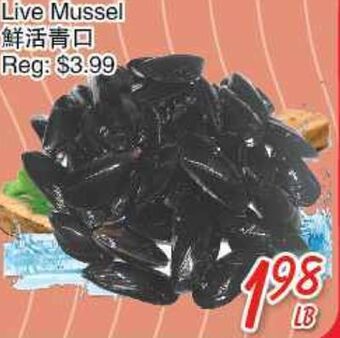Foody Mart Live mussel offer