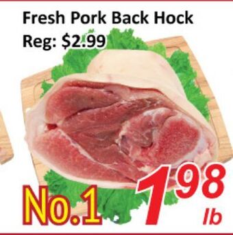 Seasons Foodmart Fresh pork back hock offer