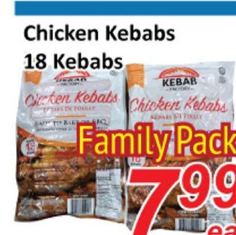 Seasons Foodmart Chicken kebabs offer