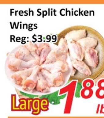 Seasons Foodmart Fresh split chicken wings offer
