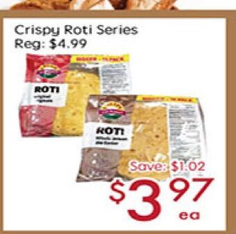 Sunny Food Mart Crispy roti series offer