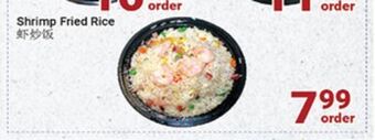 Oceans Fresh Food Market Shrimp fried rice offer
