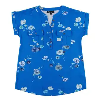 Giant Tiger Lily morgan women's trend edit pocket printed top offer