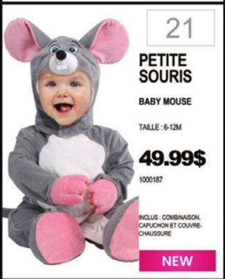 Party Expert Baby mouse offer
