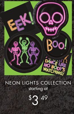 Party Expert Neon lights collection offer