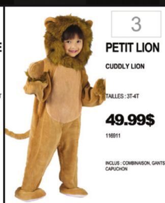 Party Expert Cuddly lion offer