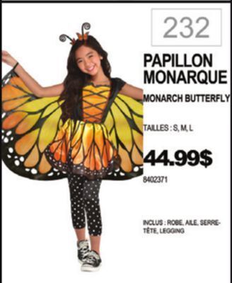Party Expert Monarch butterfly offer