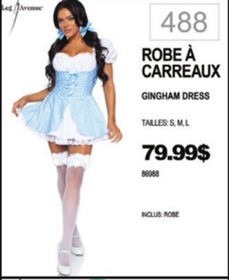 Party Expert Gingham dress offer