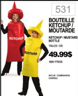 Party Expert Ketchup / mustard bottle offer