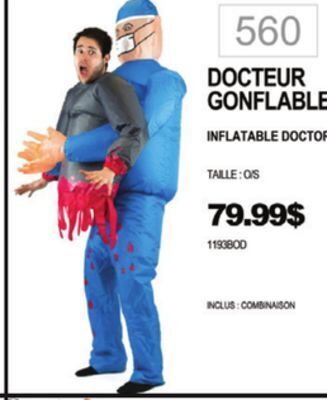 Party Expert Inflatable doctor offer