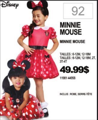 Party Expert Minnie mouse offer