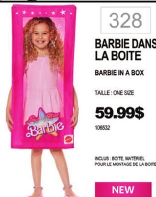 Party Expert Barbie in a box offer