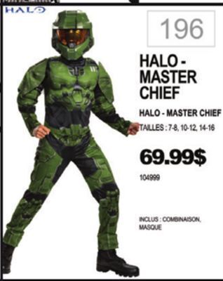 Party Expert Halo - master chief offer