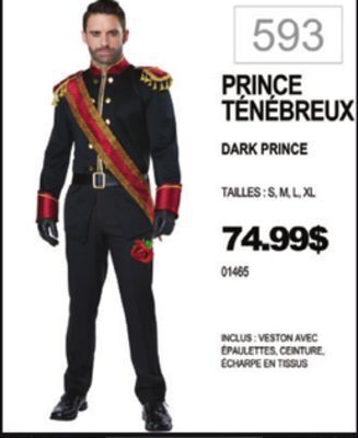 Party Expert Dark prince offer
