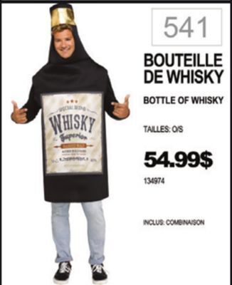 Party Expert Bottle of whisky offer