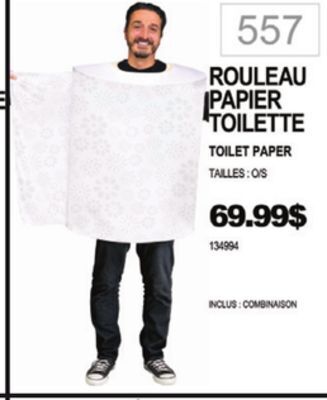 Party Expert Toilet paper offer