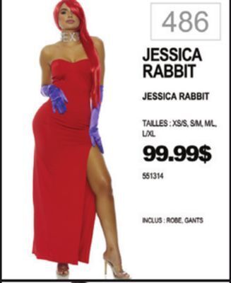 Party Expert Jessica rabbit offer